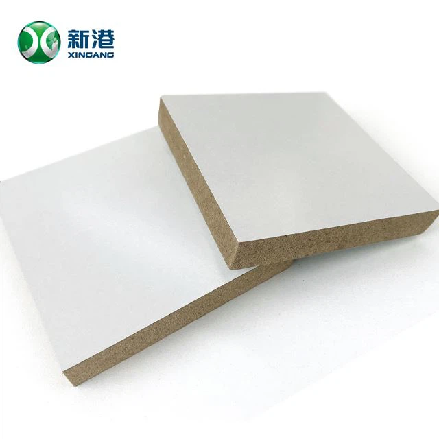 12mm 15mm 18mm Titanium White Laminated Melamin Mdf Board
